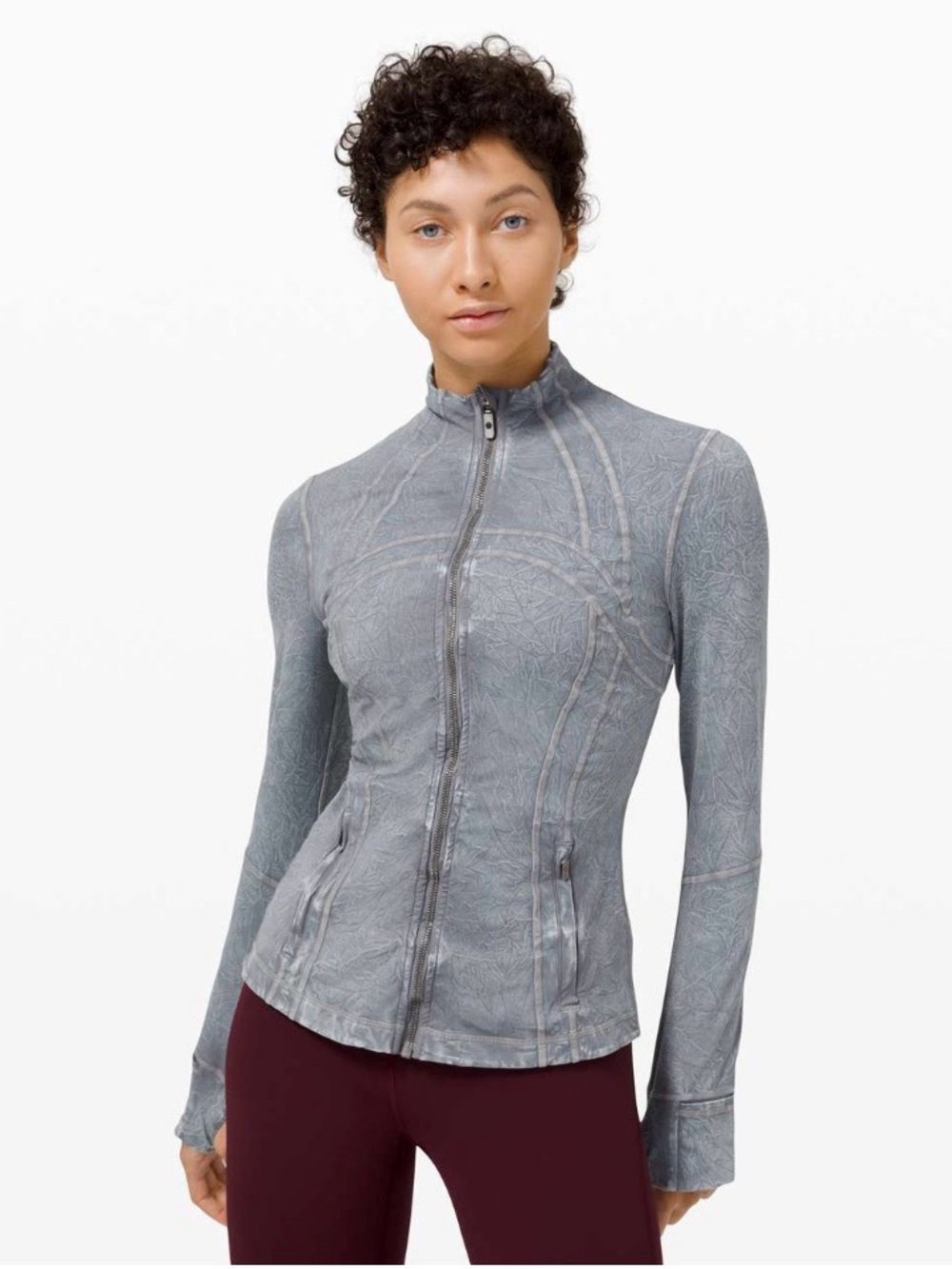 Lululemon Define Jacket, Ice Dye, size 8